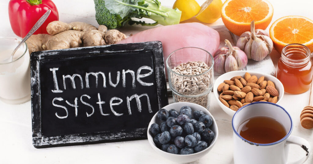 Health food to boost immune system. Hgh in antioxidants, minerals and vitamins.