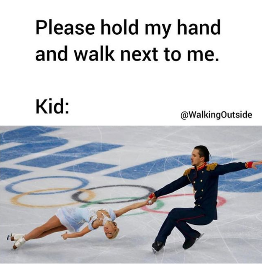 hold my hand meme