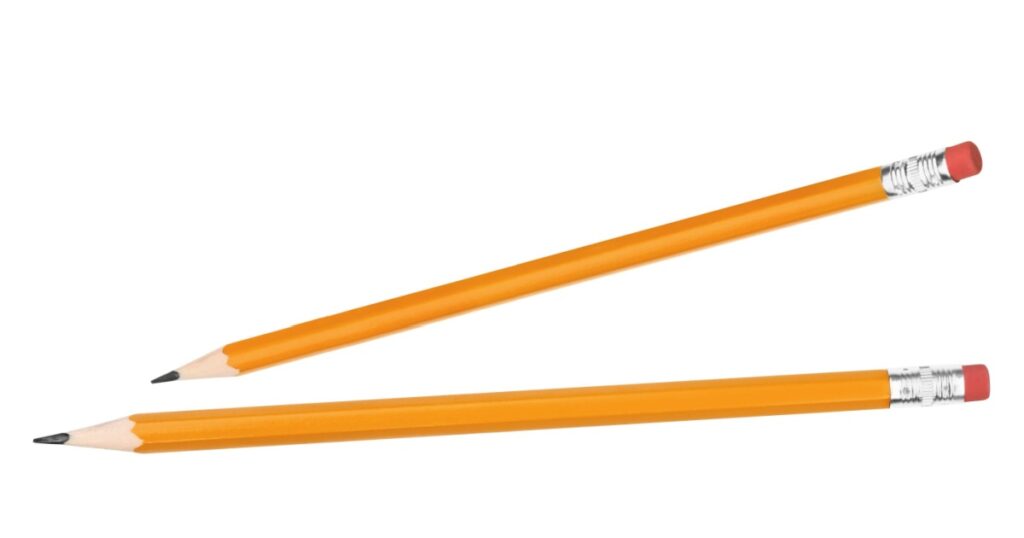 two pencils