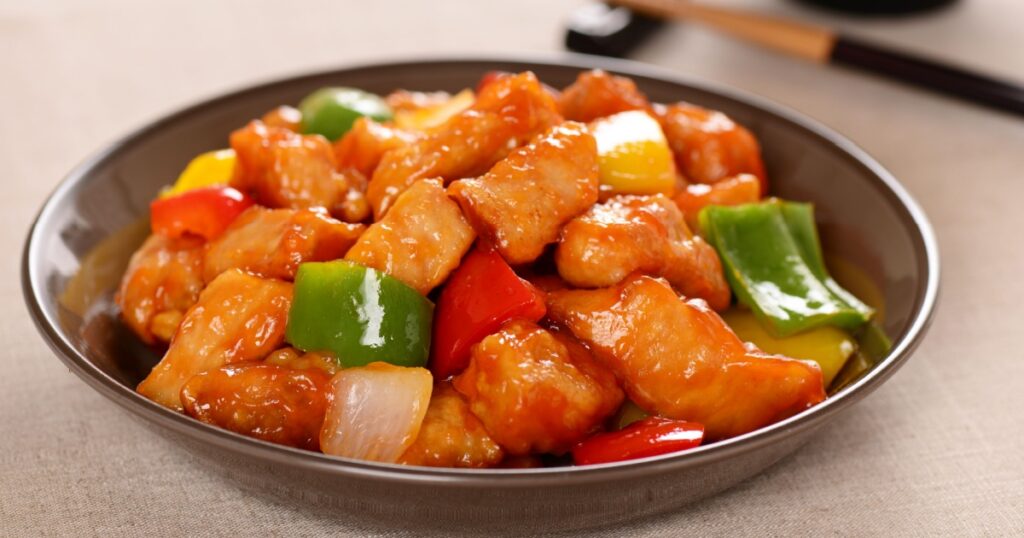 Chinese Cuisine Sweet and Sour Pork