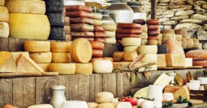 The Type Of Cheese That Has More Protein Than Cooked Meat And Fish various cheeses