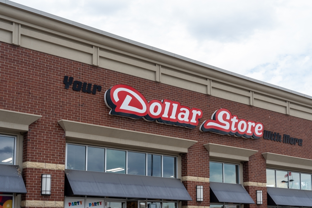 Richmond Hill, ON, Canada - July 28, 2022: Your Dollar Store with More store in Richmond Hill, ON, Canada. Your Dollar Store with More Inc. is a