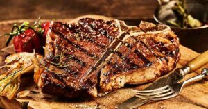 T bone steak