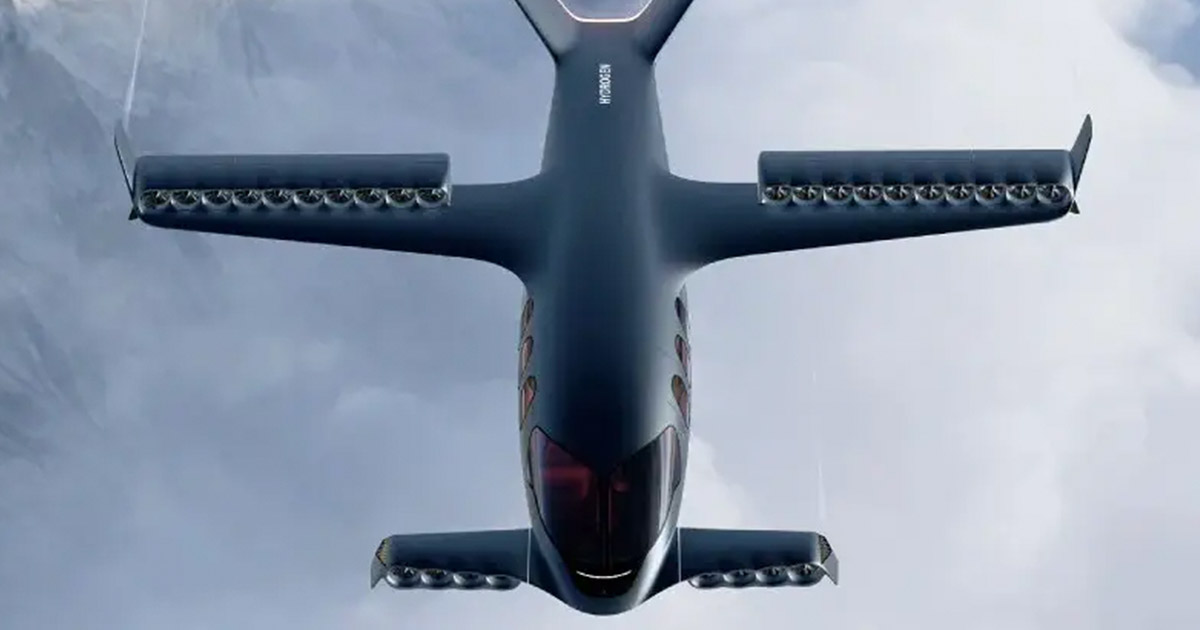World’s First Hydrogen-Powered VTOL Plane Will Only Cost 0 To Refuel : The Hearty Soul