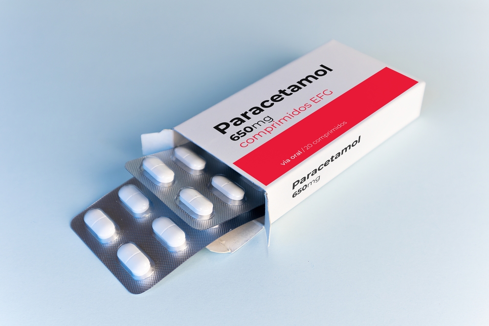 ibuprofeno, acetaminophen pill box, box paper, blister tablets
