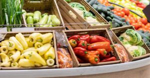 Walmart, Aldi, and Kroger Recall 25 Types of Vegetables After Deadly Bacteria Outbreak fresh produce at grocery store