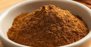 12 Brands of Cinnamon Powder To Avoid, And 6 You Can Use bowl of powdered cinnamon