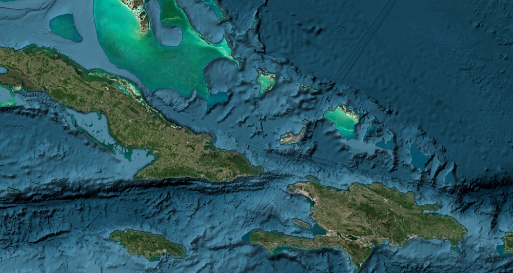 Bermuda Triangle HD satellite image