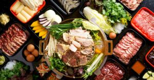 wide array of food