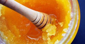 What Does It Mean If Your Honey Crystallizes? crystallized honey in a jar