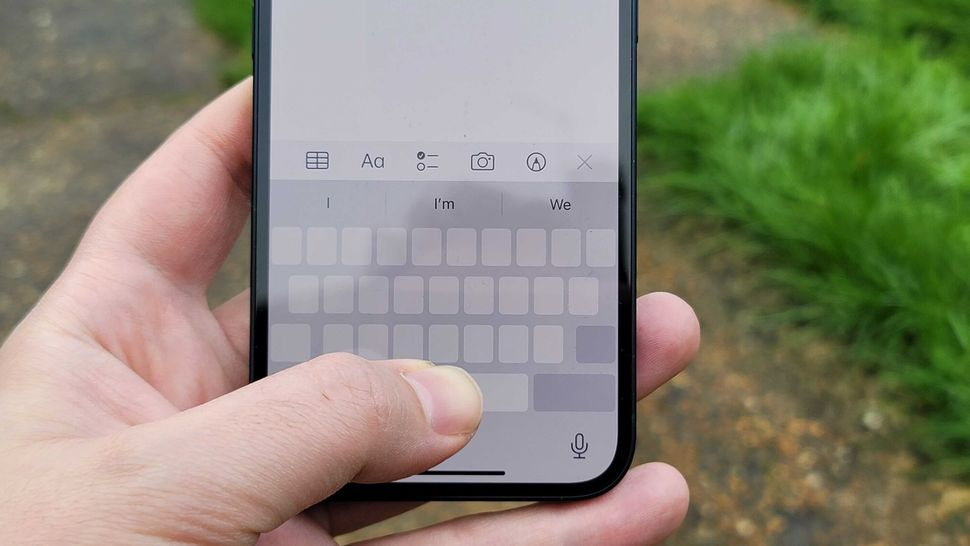 iPhone's Hidden Trackpad