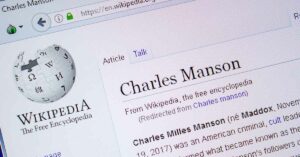 Inside The Troubled Upbringing of Charles Manson Wikipedia page of Charles Manson