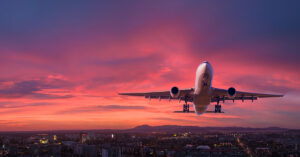 10+ Things Airlines Don’t Want You To Know About airplane takng off at sunset