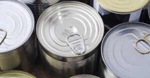 Canned food items