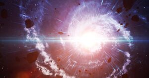 Physicist Unveils Idea of a Universe Concealed Behind the Big Bang massive explosion in space, a big bang concept