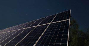 New Innovation Harnesses Solar Energy to Produce Electricity After Dark solar panels at night