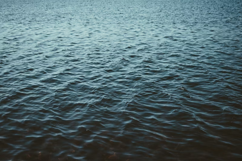 dark ocean water