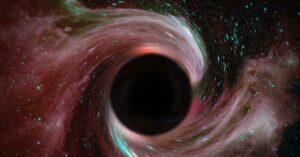 Depiction of blackhole
