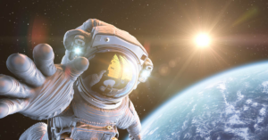 Astronaut Waves and Flips Camera to Shut Down Flat Earthers Once And For All image