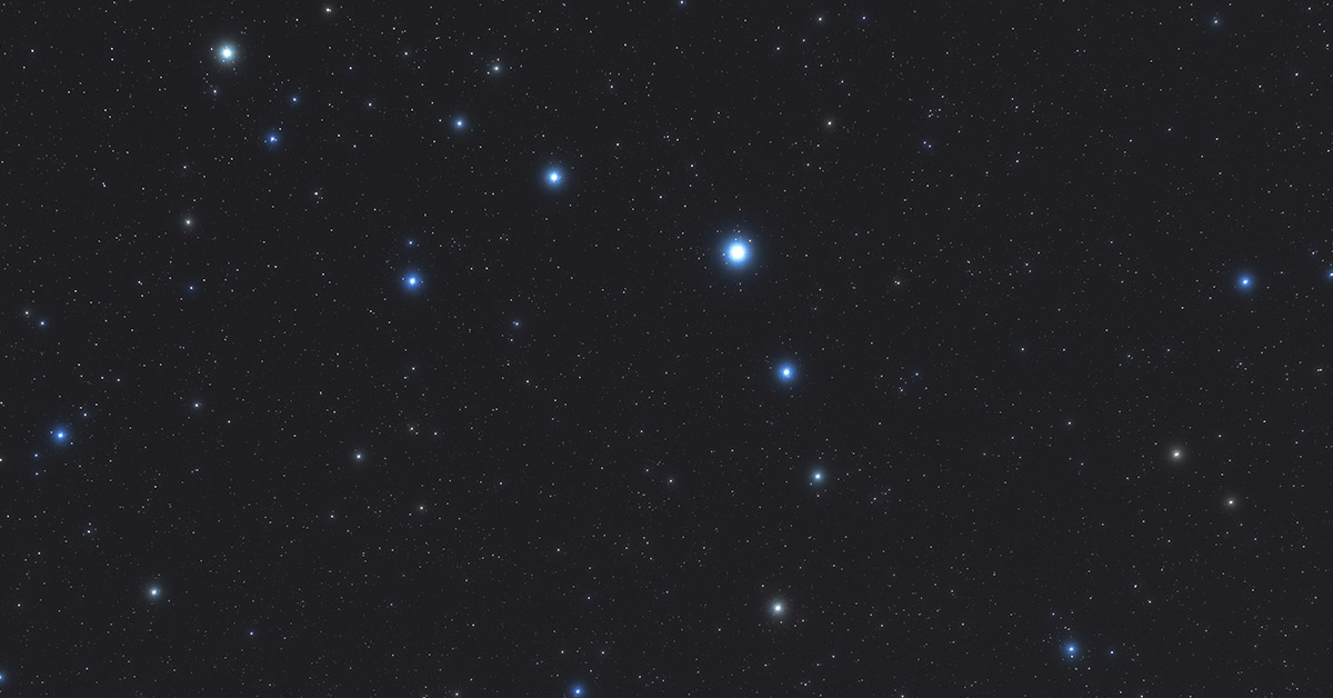 stars in the night sky