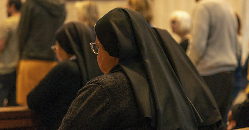 Grieving Nun Who Broke Protocol at Pope Francis’ Casket Was Secretly
