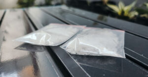 small bags of Meth