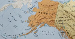 Volcano Eruption Threatens 300,000 US Residents, Authorities Issue Immediate Warning Map of Alaska