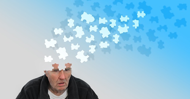 man with dementia