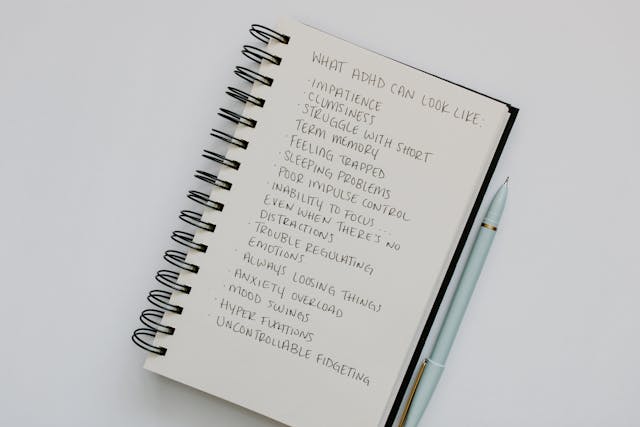 ADHD list of symptoms