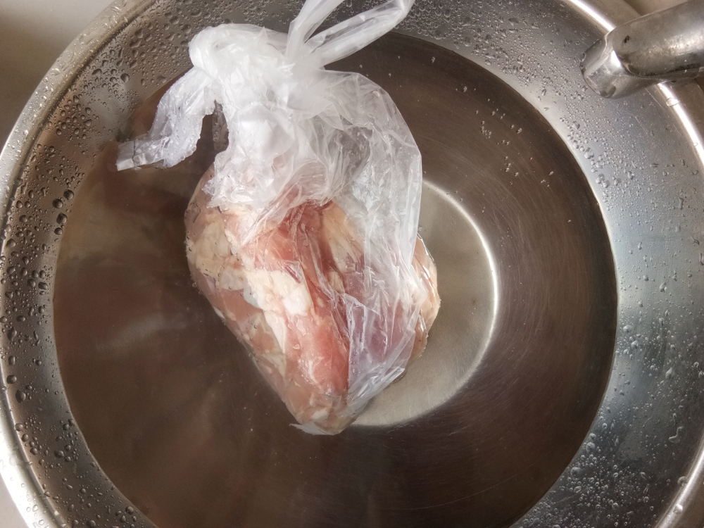 Hacks for Defrosting from frozen chicken;