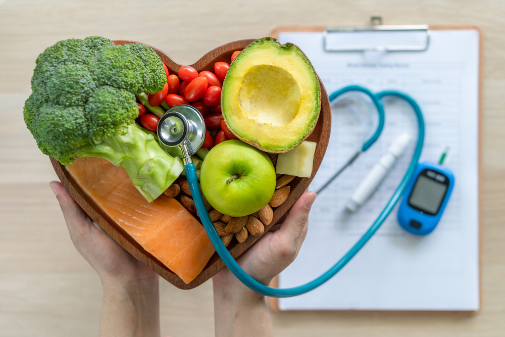 Keto food for ketogenic diet or atkins diet, healthy nutritional food eating lifestyle for good heart health with high protein, fat, low-carb to prevent heart disease and diabetes illness control