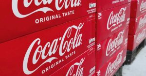 Cases of Coca-Cola