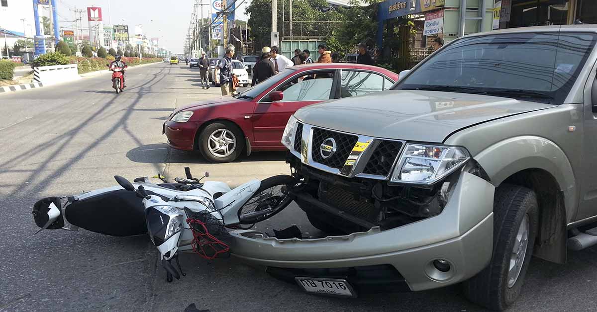 Motorcycle accident