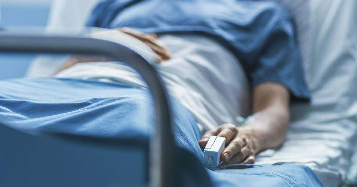 patient in hospital