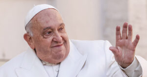 Ancient Prophecy Resurfaces After the Passing of Pope Francis at 88 Pope Francis Waving