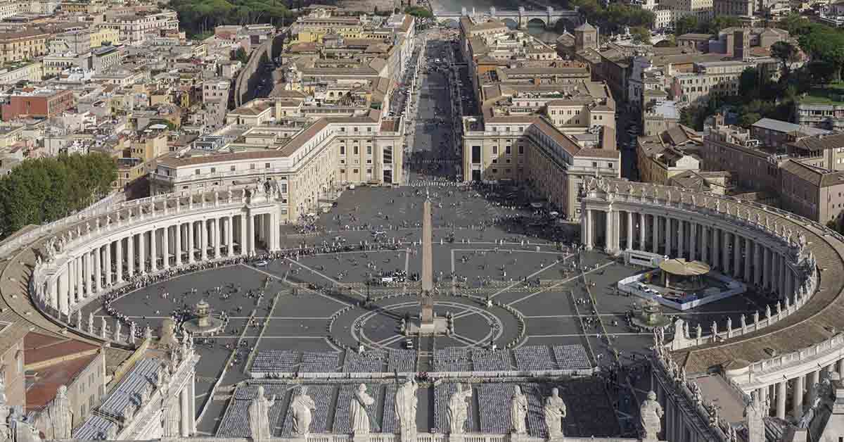 St. Peters Square, the Vatican
