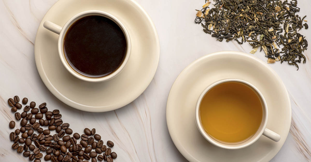 Coffee and tea