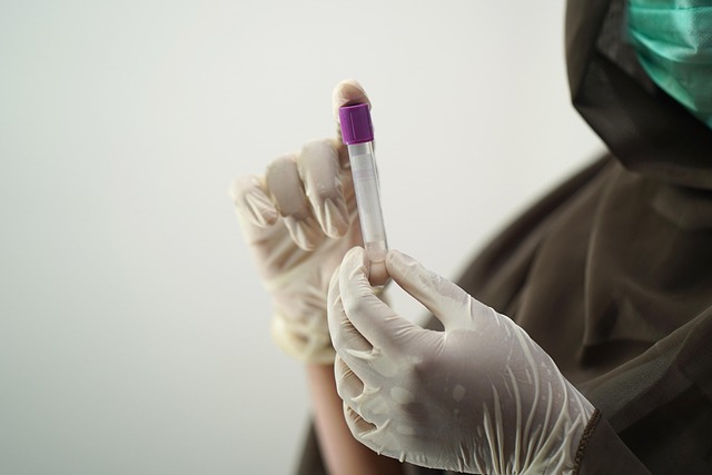 blood test sample
