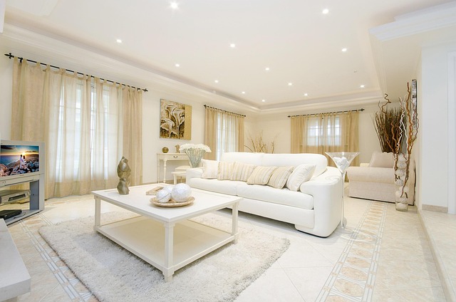 clean interior home