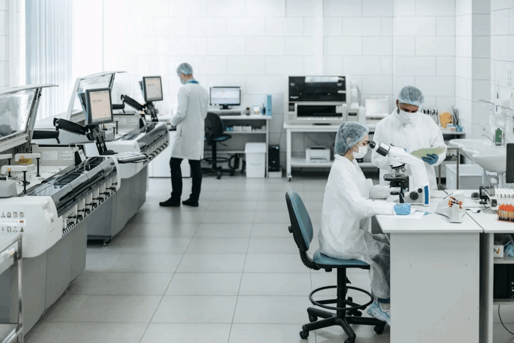 Scientists in a Laboratory