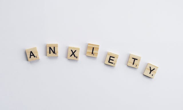 anxiety scrabble letters