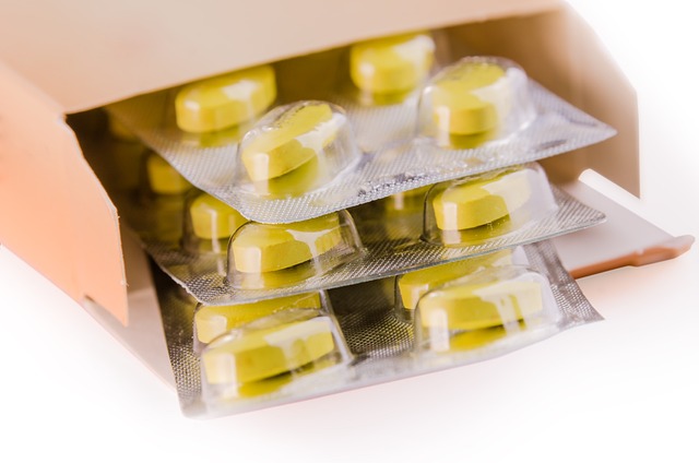 blister packets of pills
