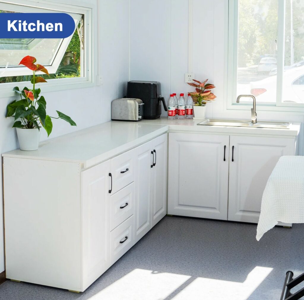 Kitchen with sink