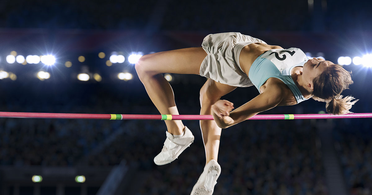 female high jumper