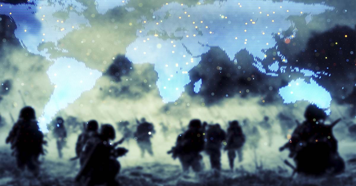 world war concept