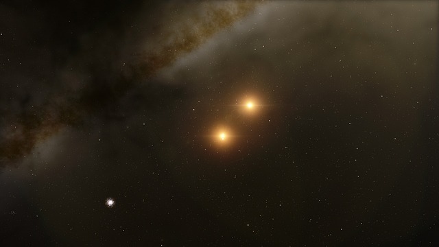 bright stars in sky