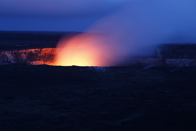 active volcano
