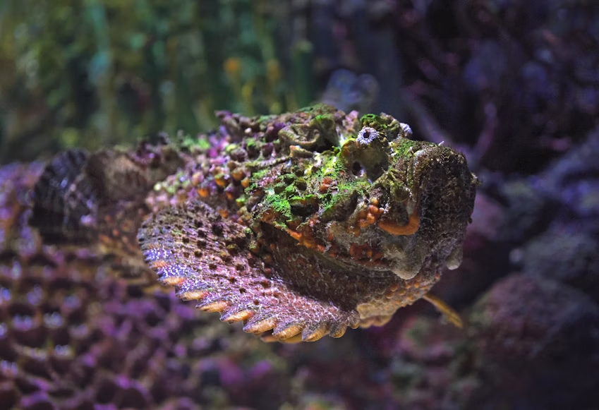 Stone fish is one of the world’s deadliest creatures in the ocean