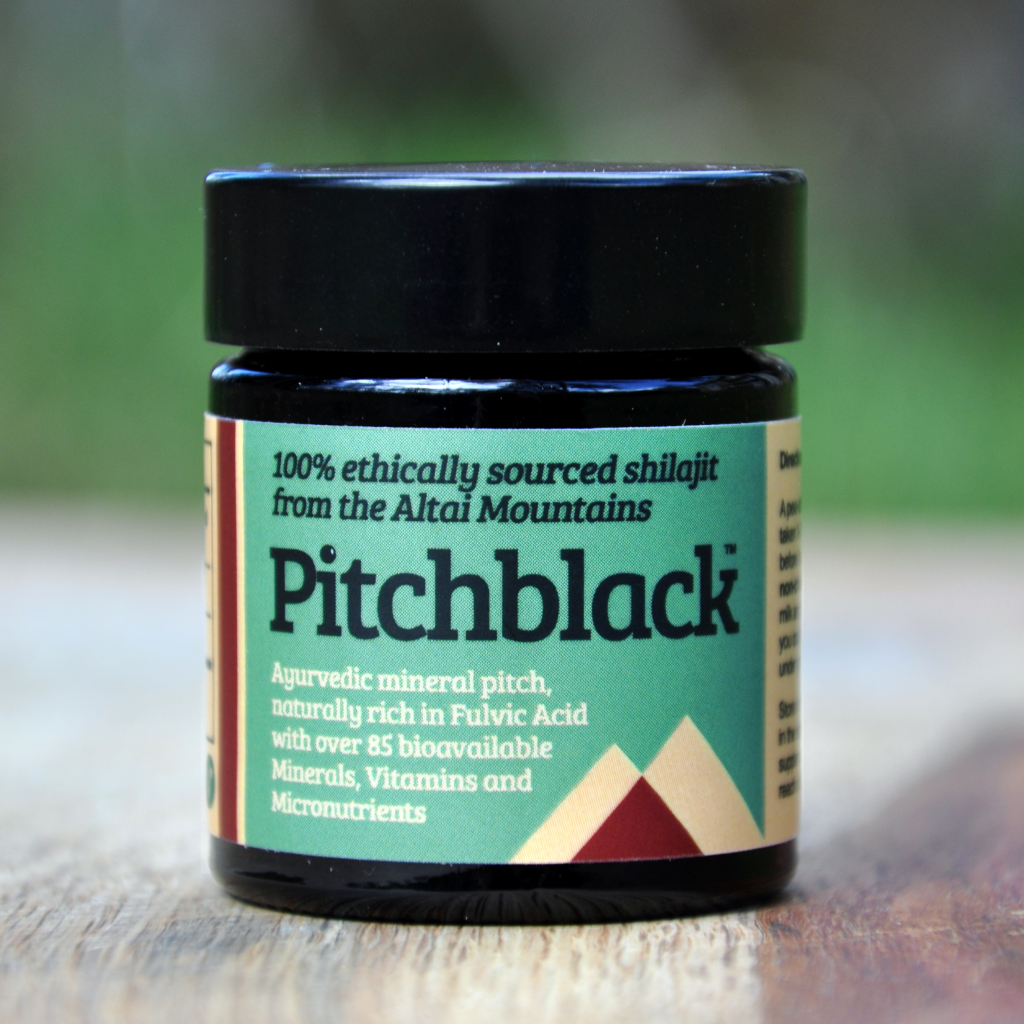 An example of shilajit in its resin formed, packaged to sell
https://commons.wikimedia.org/wiki/File:Packaged_shilajit.jpg