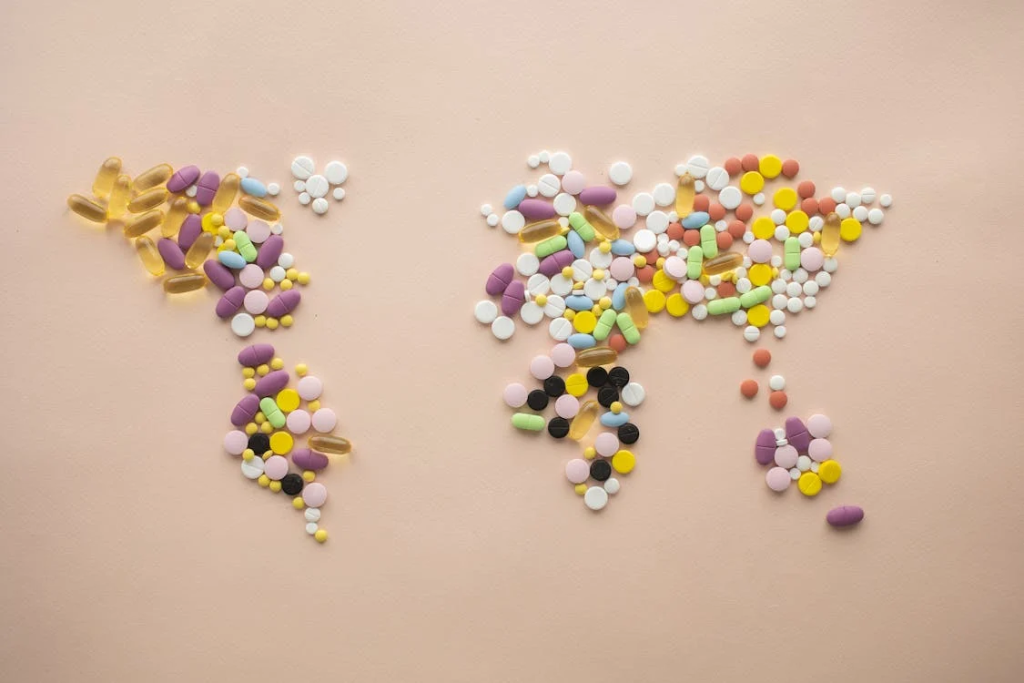 Assorted Color Colored Pills